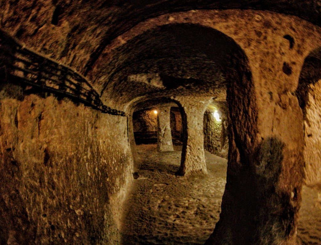 The Derinkuyu underground city 