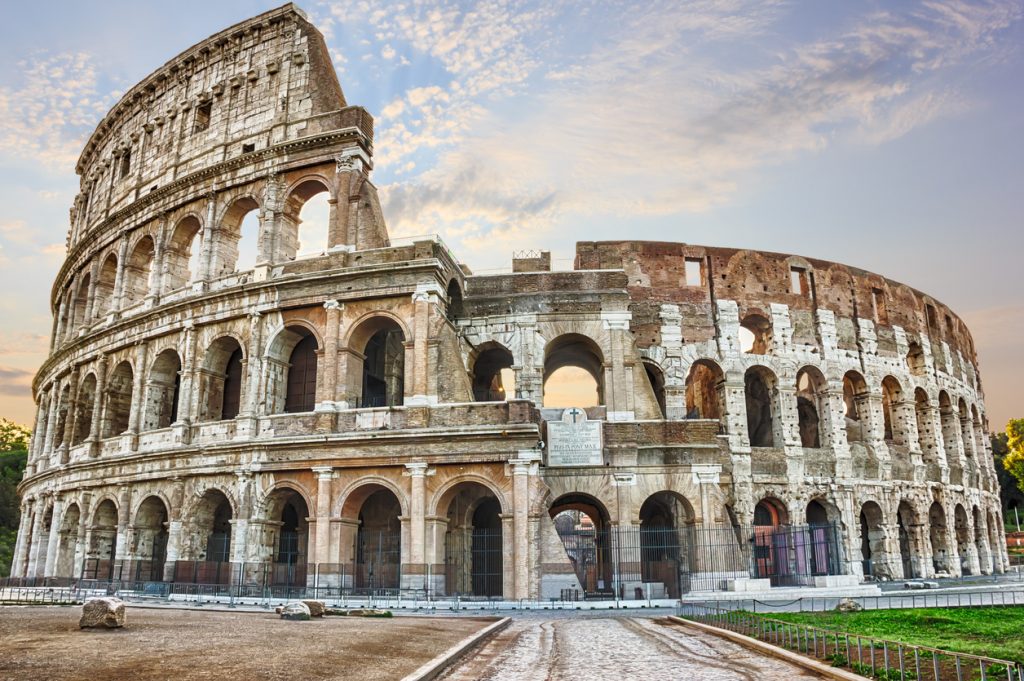 The Colosseum in Rome