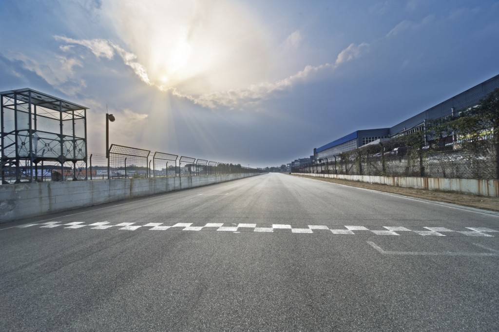 Race Track Start and Finish - iStock_000042344390_Medium