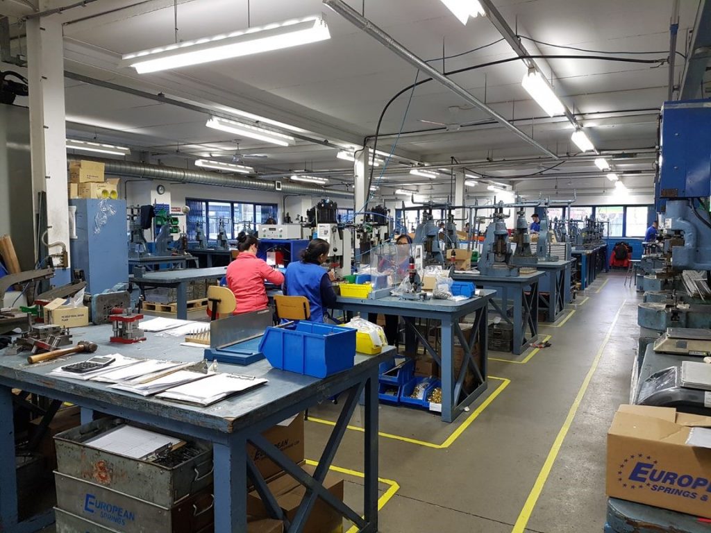Spring Manufacturing Plant
